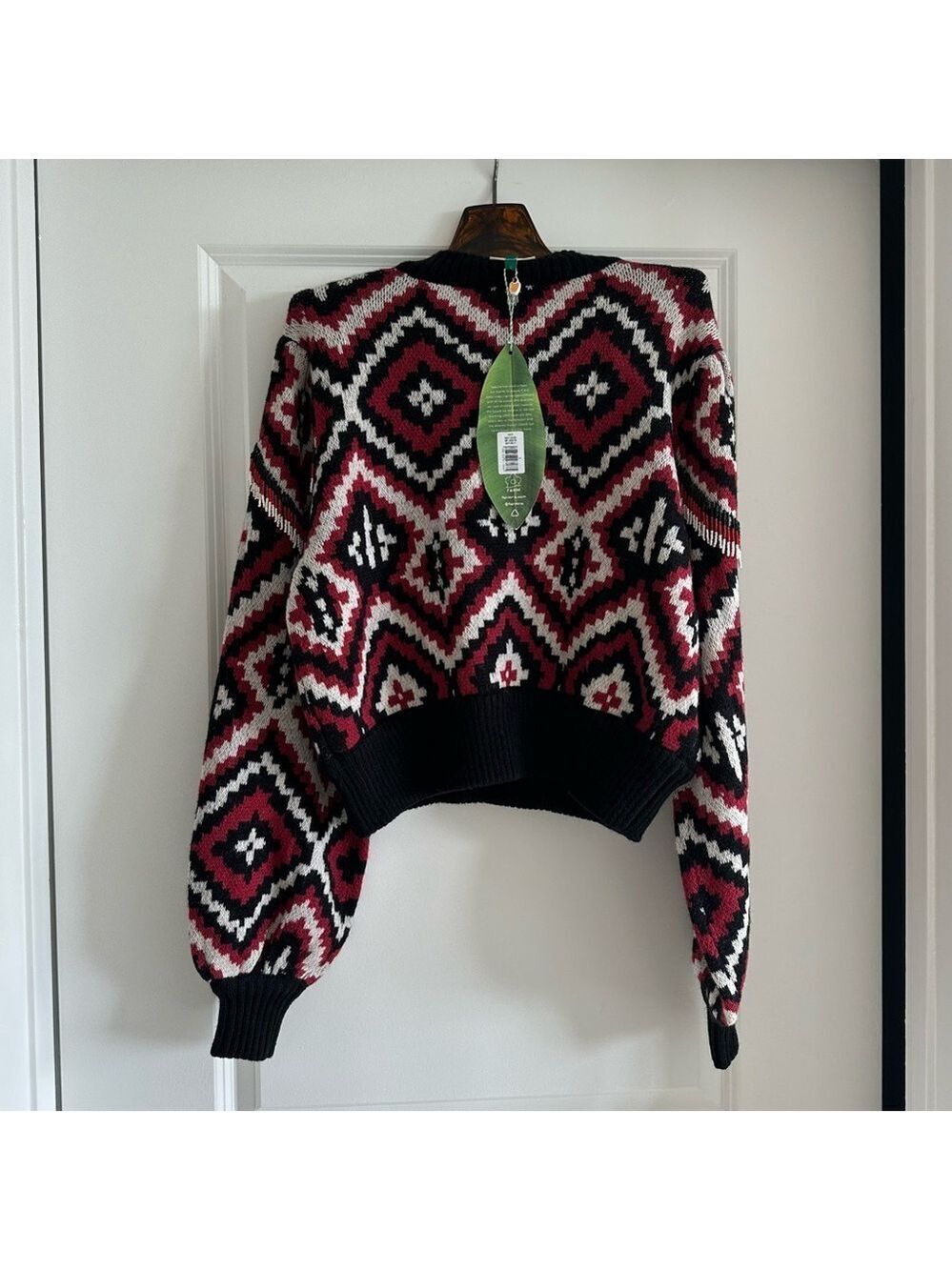 Farm Rio Rauti Beaded Knit Sweater - Picture 8 of 11
